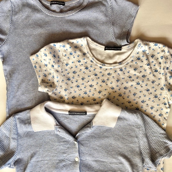 Brandy Melville Tops - Brandy Melville Ashlyn/ Caroline Bundle